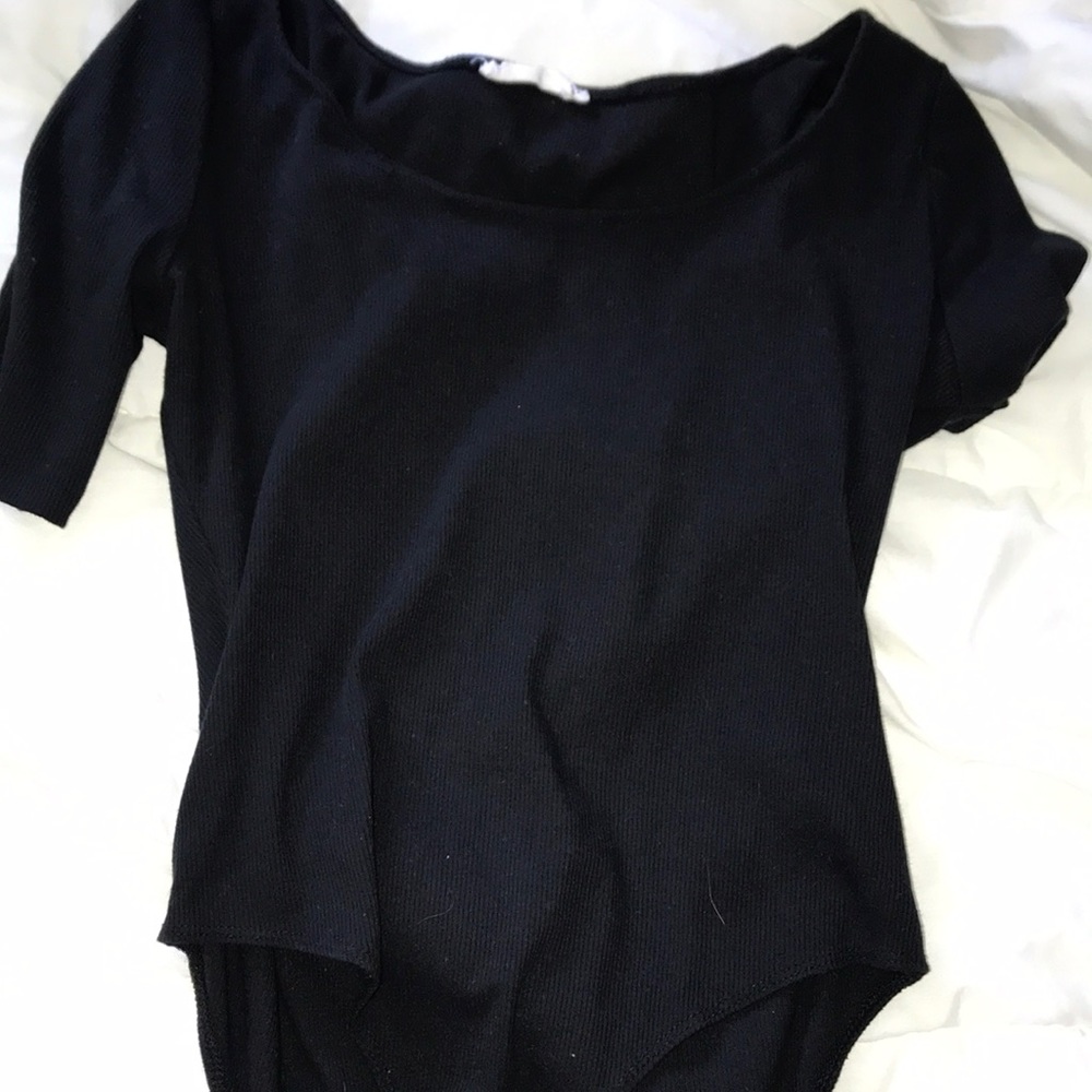 midi body suit!!! black size L from Forever 21.
